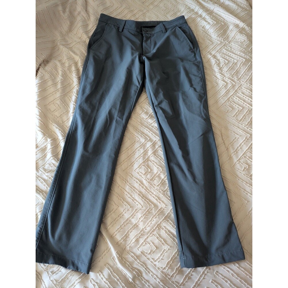 Under Armour Men's Golf Pants 34x32 Slate Blue Gray showdown stretch workwear